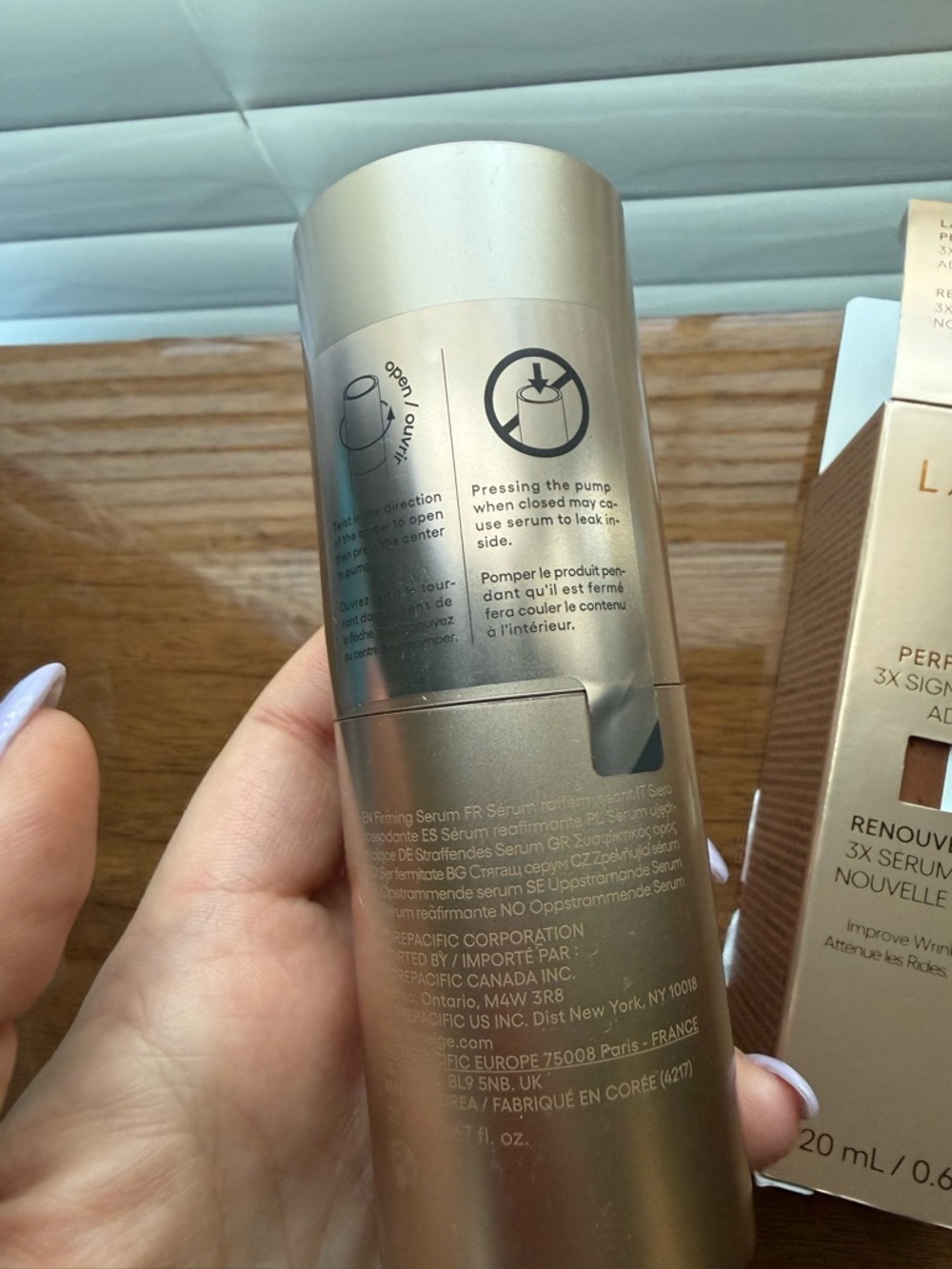 New! Laneige Perfect Renew 3X Signature Serum - Picture 5 of 5